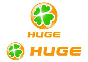 renamaruuさんの企業名「HUGE」のロゴ作成への提案