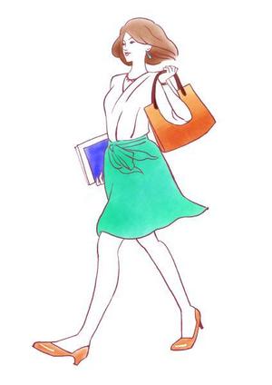 vapeさんの女性向け講座パンフレットの表紙イラストへの提案