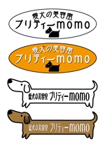 binkiさんのショップ（犬の美容室）のロゴへの提案