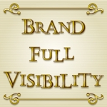 さんの「Brand Full Visibility」のロゴ作成への提案