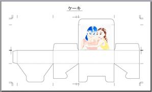 aaam (aaam)さんのケーキテイクアウト箱制作への提案