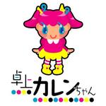 OKADAerk　オカダエリコ (okadaerk)さんの印刷通販サイト「卓上カレンちゃん」のロゴ作成への提案