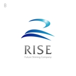 miru-design (miruku)さんの企業名「RISE」のロゴ作成への提案