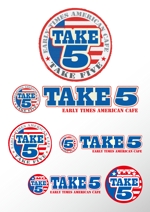 A.Tsutsumi (Tsutsumi)さんの「TAKE　FIVE」のロゴ作成への提案