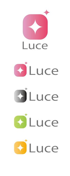 nano (nano)さんのフェイシャルエステサロン「Luce」のお店のロゴへの提案