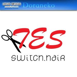 Doraneko358 (Doraneko1986)さんの「SWITCH.HAIR  TES.」のロゴ作成への提案