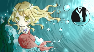 けい (loveone103)さんの【絵本アプリ】童話「人魚姫」イメージボード制作への提案