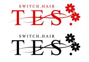 renamaruuさんの「SWITCH.HAIR  TES.」のロゴ作成への提案