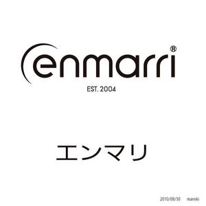 maneki ()さんのジュエリーブランドのロゴマークのデザイン（商標登録済）への提案