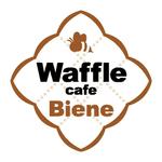 ヘッドデビル (kazuyatan)さんのワッフルをメインとしたカフェのロゴへの提案