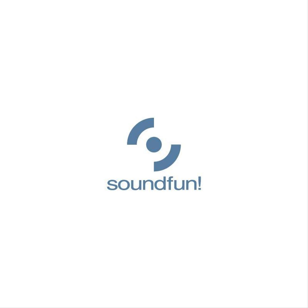 「Sound Fun！」のロゴ作成