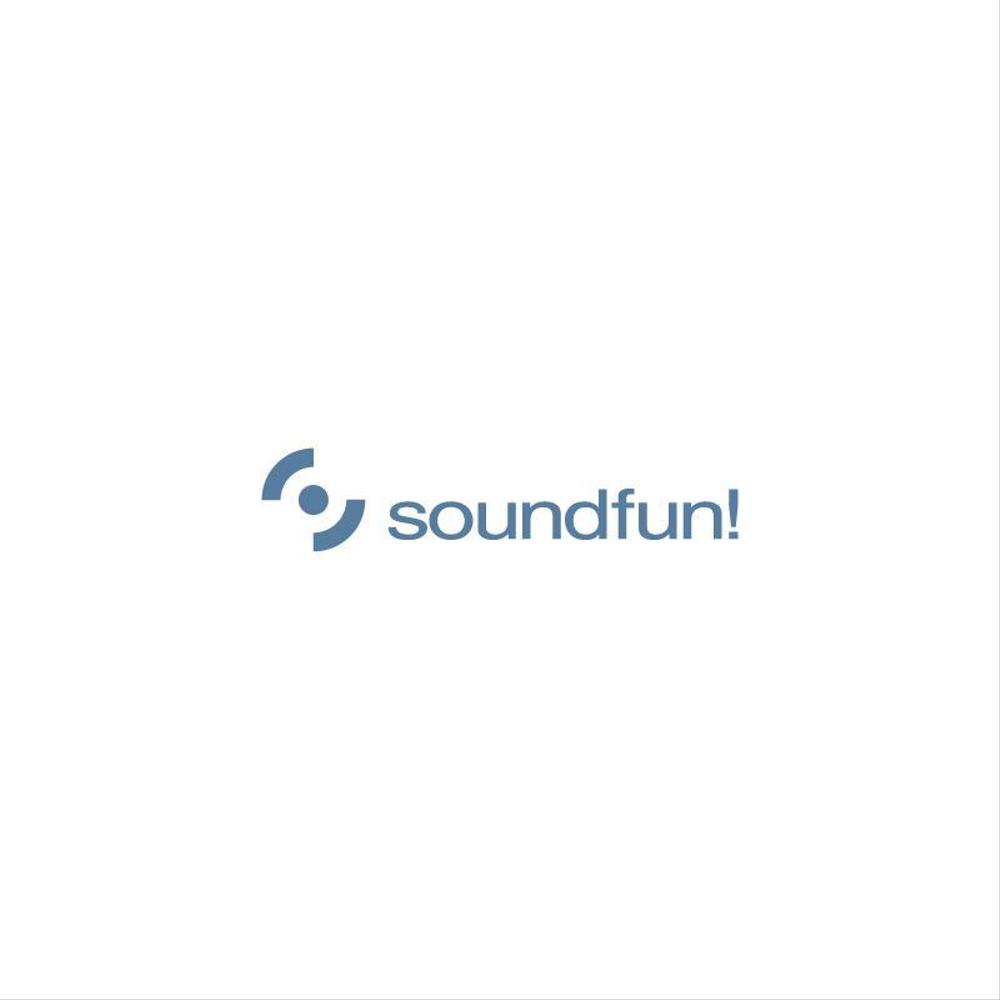 「Sound Fun！」のロゴ作成