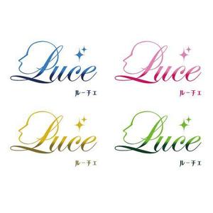 kdh2009さんのフェイシャルエステサロン「Luce」のお店のロゴへの提案