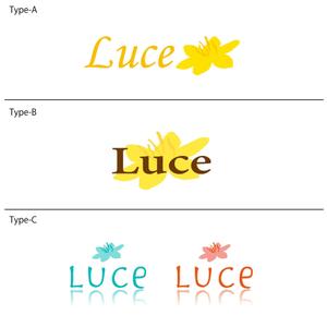 FOREST (forest)さんのフェイシャルエステサロン「Luce」のお店のロゴへの提案