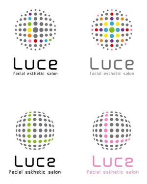 amaneku (amaneku)さんのフェイシャルエステサロン「Luce」のお店のロゴへの提案