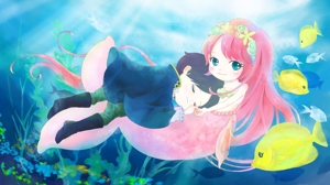 中川マリ (Nakam)さんの【絵本アプリ】童話「人魚姫」イメージボード制作への提案