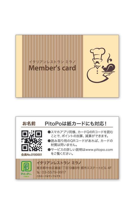 santihさんの飲食店、美容系サロンのポイントカード（サンプル）作成への提案