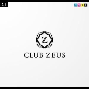 さんの「CLUB   ZEUS」のロゴ作成への提案