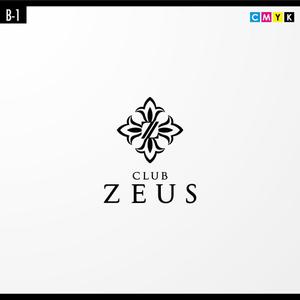 さんの「CLUB   ZEUS」のロゴ作成への提案