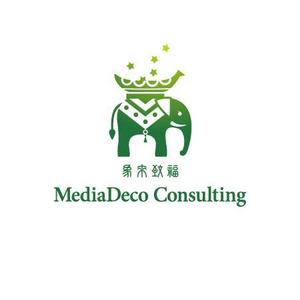 ol_z (ol_z)さんの「MediaDeco Consulting」のロゴ作成への提案