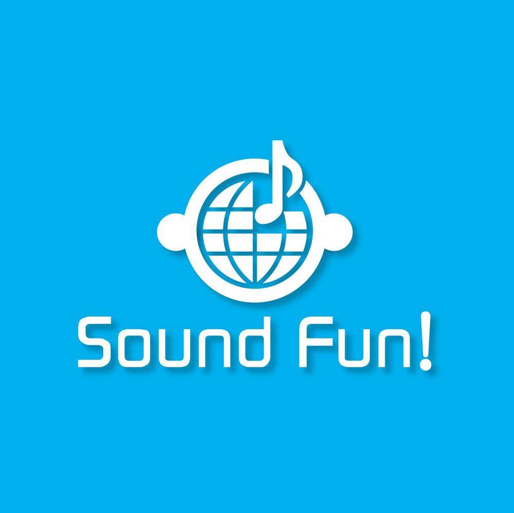 「Sound Fun！」のロゴ作成