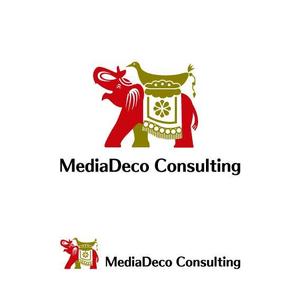 muscatcurry (muscatcurry)さんの「MediaDeco Consulting」のロゴ作成への提案