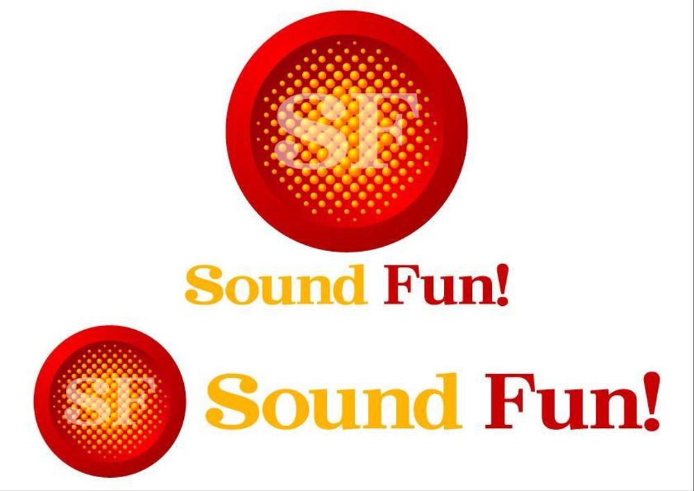 「Sound Fun！」のロゴ作成