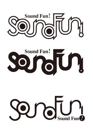 yy_lucky7さんの「Sound Fun！」のロゴ作成への提案