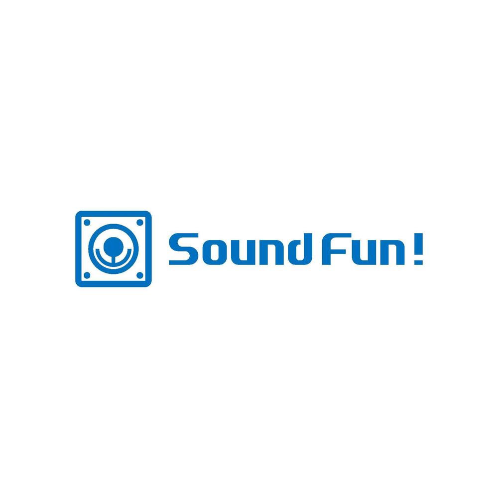 「Sound Fun！」のロゴ作成