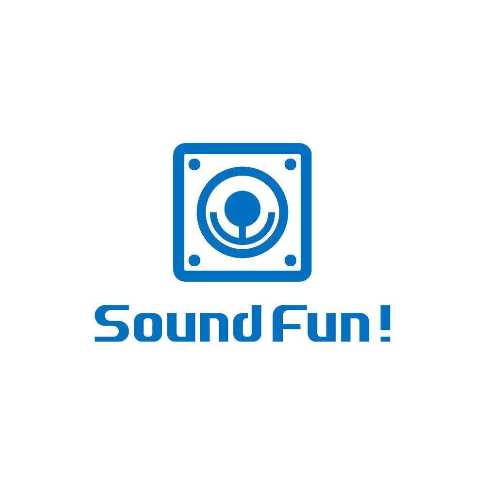 「Sound Fun！」のロゴ作成