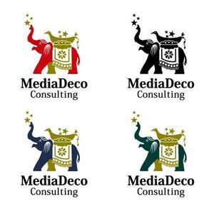 muscatcurry (muscatcurry)さんの「MediaDeco Consulting」のロゴ作成への提案