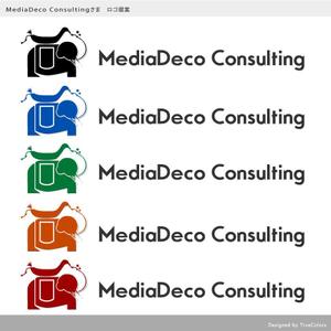 TrueColors (TrueColors)さんの「MediaDeco Consulting」のロゴ作成への提案