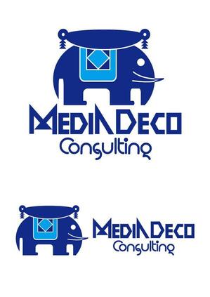 gtanakaさんの「MediaDeco Consulting」のロゴ作成への提案