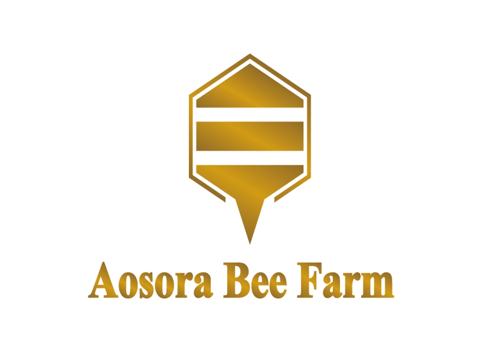 「青空養蜂場」のロゴ作成