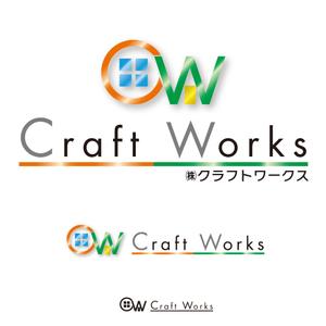 A.Tsutsumi (Tsutsumi)さんの「Craft Works　㈱クラフトワークス」のロゴ作成への提案