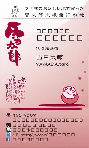 blue apple (chirico)さんの名刺デザイン作成ご依頼への提案