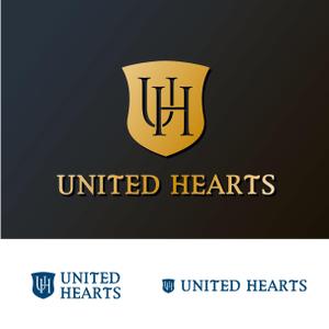 nico design room (momoshi)さんの「UNITED HEARTS」のロゴ作成への提案