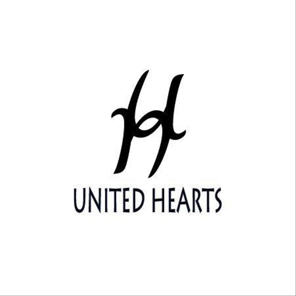 「UNITED HEARTS」のロゴ作成