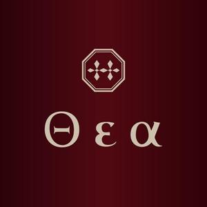 Q (qtoon)さんの「Θεα」のロゴ作成への提案