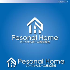 fs8156 (fs8156)さんの「Pesonal Home 株式会社」のロゴ作成への提案