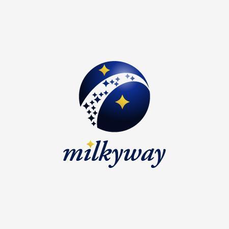 サクタ (Saku-TA)さんの「milkyway」のロゴ作成への提案