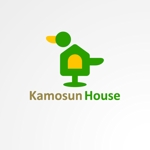 ＊ sa_akutsu ＊ (sa_akutsu)さんの「kamosum house  カモサンハウス」のロゴ作成への提案
