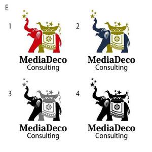 muscatcurry (muscatcurry)さんの「MediaDeco Consulting」のロゴ作成への提案