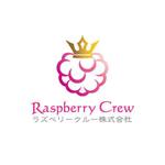 シン (sin022)さんの「Raspberry  Crew       ラズベリークルー株式会社」のロゴ作成への提案