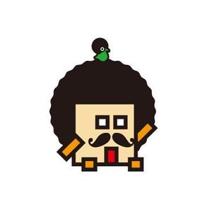 taka (taka172cm)さんの不動産業キャラクター作成（アフロヘアーキャラ）への提案