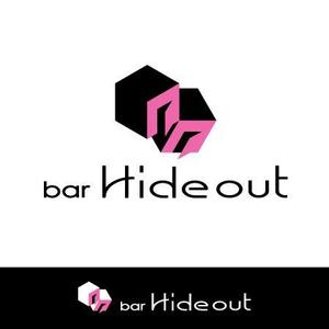 awn (awn_estudio)さんの「Bar Hideout」のロゴ作成への提案