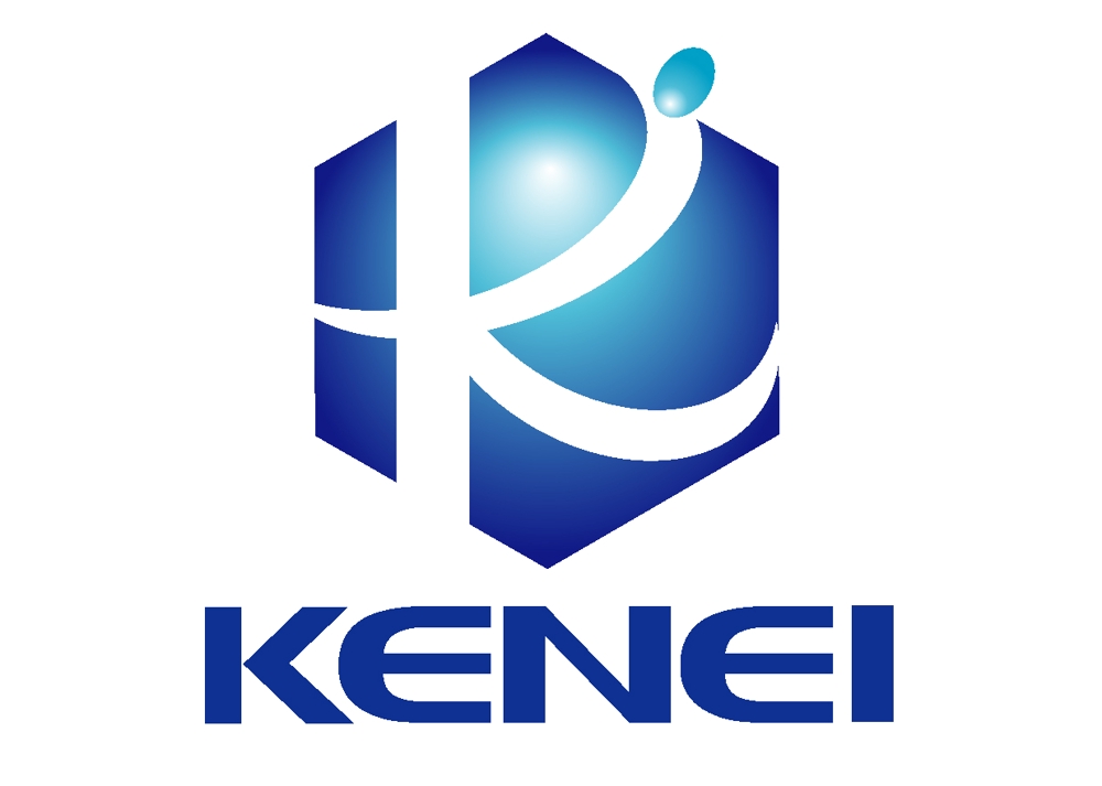 「KENEI」のロゴ作成