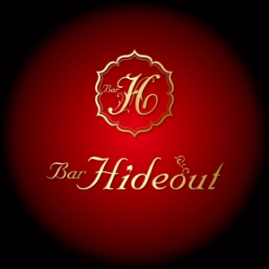 さんの「Bar Hideout」のロゴ作成への提案