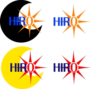 glimlachさんの自分（HIRO)のロゴを考えてくださいへの提案