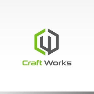 Not Found (m-space)さんの「Craft Works　㈱クラフトワークス」のロゴ作成への提案